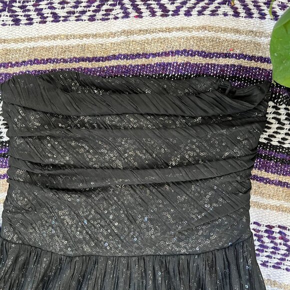 EXPRESS High-Low Sequins Dress - Picture 4 of 13